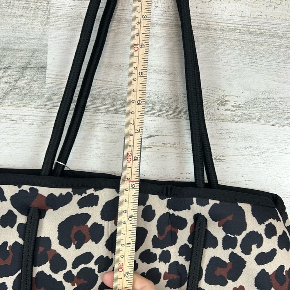 NWT - Neoprene Leopard Print All Purpose Bag NWT - image 8